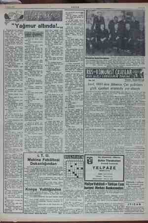    9 Şubat 1955 muz, ilin Yaakru akı veni ee ir sel götürüyor ça, caddı Kn mu di yordu. çaaamaay postahanesi- Ka, EMEN Kipi,