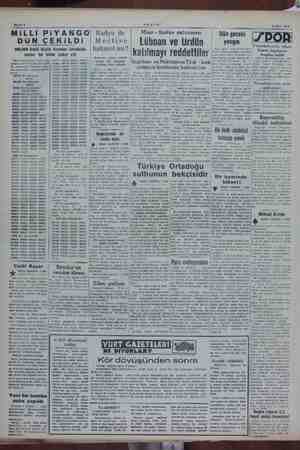    Sahife 2 8 Mart 1955 ' MiLLi P DÜNÇ IYANGO EKiLDi 200,000 liralık büyük ikramiye —— satılan bir bilete 7 Milli Piyangonun 7