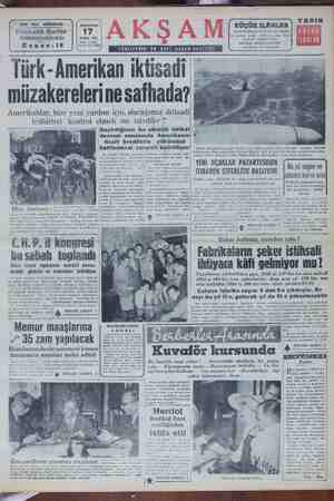    500 lira mükğâfatlı Dikkatli Şoför Müsabakası Kupon:16 PERŞEMBE MART 1955 Fiatı 15 Krş. Yil 37- No, 13095 LAL GRG A Şİ...