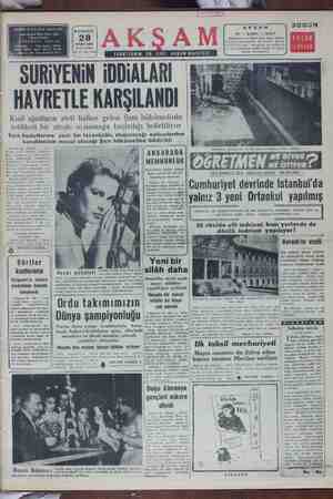    SAHİBİ: KÂZIMŞ. BDT EL LİL RR AT TİTTİNŞ DİN PAZARTESİ 3 NURED reldtonlar — İCİN ARZI MART 1955 Fiatı 15 Kış. ATBAASI Yıl