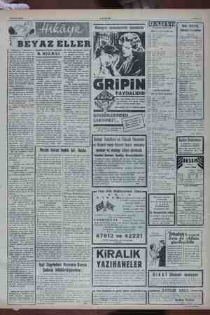     4 18 Nisan 1953 z AZŞAM Sabite 7 4 ve BU GECE Nöbetçi Eczaneler TANBUL RAİ YOSU A A ARAT VE a ARA AAA Muayyen zamanlardaki