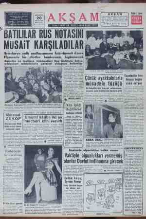  SAHİBİ: KÂZIM RR Or Kr rr » Mesul Mü Dİ ÇARŞAMBA NUREDDİN NİSAN 1955 Flatı 15 Krş Yıl 37 - No, 13129 BAKŞ TÜRKİYENİN EN ESKİ