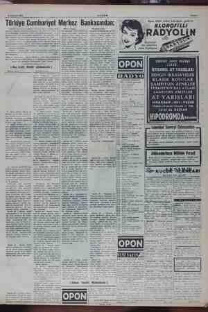    17 Haziran 1955 Türkiye Cumhuriyet Merkez Bankasından: Türkiye Cumhuriyet Merkez sedarlar Um 15 te Anka içtimaa davet ile,