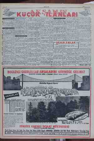  Sahife 6 3EŞAM e A daziran 1955 me ea LİRAYA SATILIK EV ERENKOYDE SLTILIK JAPARTI- Sağmalcılar kare ii yi atölyesine a kl kah