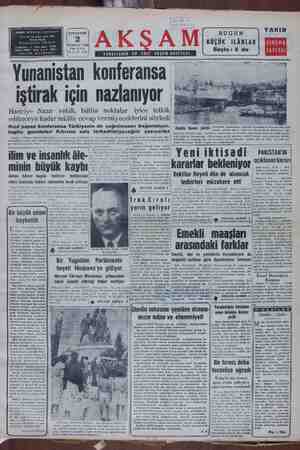 Akşam Gazetesi July 2, 1955 kapağı