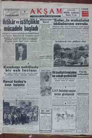 Akşam Gazetesi July 9, 1955 kapağı