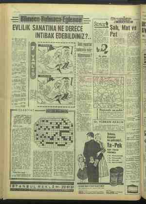  EVLiLiK SANATINA NE DERECE İNTİBAK EDEBİLDİNiZ?.. > 7 Mü yazarar 1 hakkında neler DE B İY A T sanı EE ” > #478890000 021314