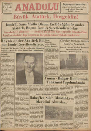 Anadolu Gazetesi 17 Şubat 1935 kapağı