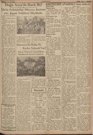     Doğu Asya'da Harb Iİ Çin'in Fedakârlığı Dünyayı Kurtarı- yor. Japon Tehlikesi Büyüktür. Nenes VVfener Journal geze-...