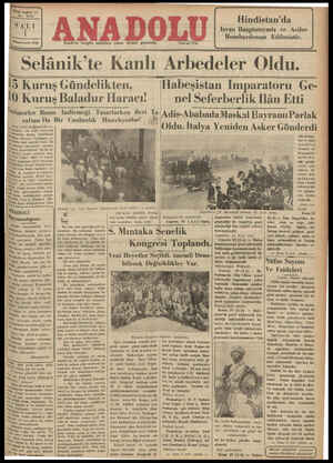         pi beşini yıl in 6328 SA'LI i —.......... Birinciteğrin 193ö İzmir'de hergün sabahları çıkar, siyasal “gazetedir. .
