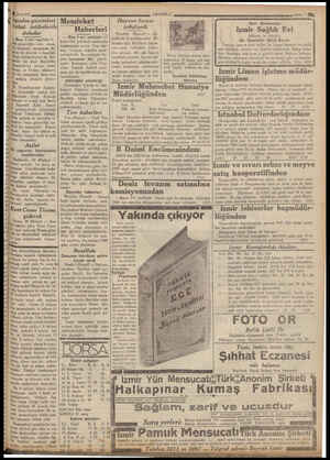  21/4/937 'goslav gazeteleri | Memleket Yahat intibalarile —W KA gy — ee — u,l ncı sahijede — . Pası 3 inci sayfada — | V leri