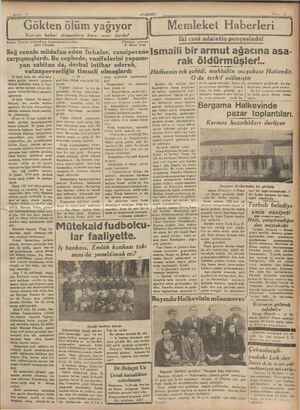    Sahife 7 Gökten ölüm yağıyor Vercun kalesi Almanlara karsı nasıl durdu? Yazan: Fransız erkânıharp kaymakamlarından Türkı K