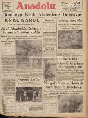    Yirmi Dokuzuncu Yıl KNo: 7896 CUMA 28 TEMMUZ 1939 * Her gün Gabahlari İzmirde çıkar Siyasi nıen—dıı 'Telefon No. 2778...