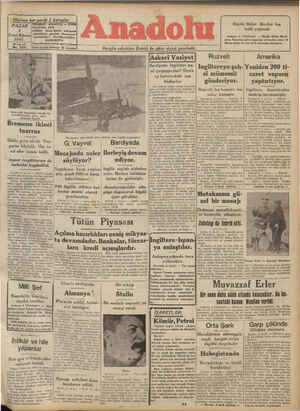 Anadolu Gazetesi January 5, 1941 kapağı