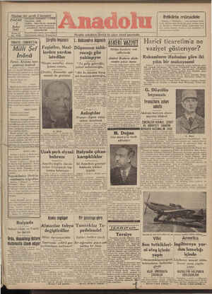 Anadolu Gazetesi February 2, 1941 kapağı
