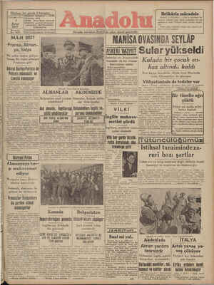 Anadolu Gazetesi February 5, 1941 kapağı
