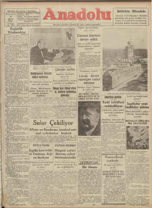 Anadolu Gazetesi February 10, 1941 kapağı
