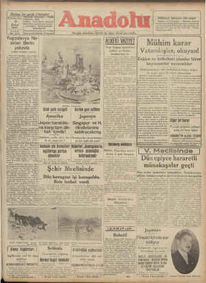 Anadolu Gazetesi February 15, 1941 kapağı