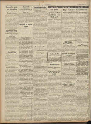  — Sahife 4 —- Ruzvelte yazı- lan mektup Ruzvelt Yardım lâyihasının tat- bikatı için bir komite teşkil etti şork 17...