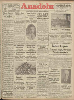 Anadolu Gazetesi February 19, 1941 kapağı