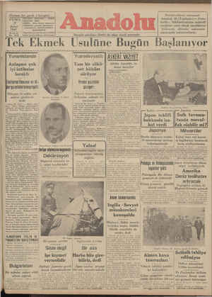 Anadolu Gazetesi February 21, 1941 kapağı