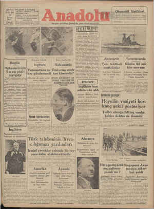 Anadolu Gazetesi 23 Şubat 1941 kapağı