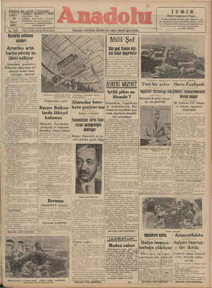 Anadolu Gazetesi 18 Mart 1941 kapağı