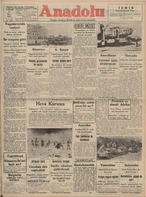 Anadolu Gazetesi 23 Mart 1941 kapağı