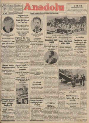 Anadolu Gazetesi 24 Mart 1941 kapağı