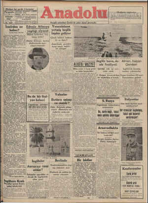 Anadolu Gazetesi 3 Nisan 1941 kapağı