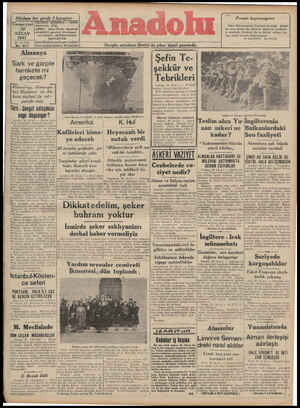 Anadolu Gazetesi 26 Nisan 1941 kapağı