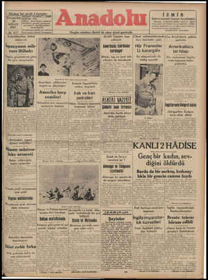 Anadolu Gazetesi 30 Nisan 1941 kapağı
