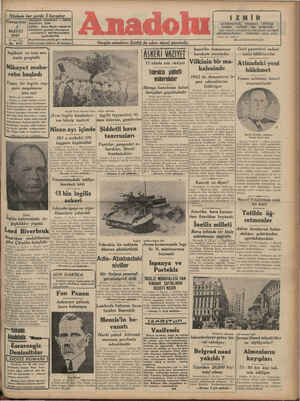 Anadolu Gazetesi 3 Mayıs 1941 kapağı