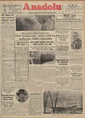 Anadolu Gazetesi 16 Mayıs 1941 kapağı