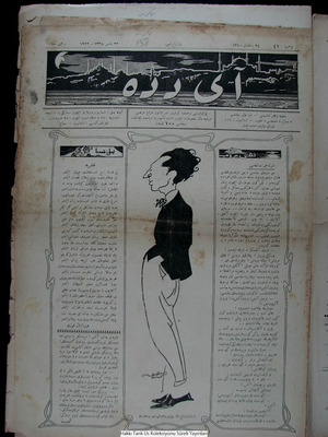 Aydede Gazetesi 21 Mayıs 1922 kapağı