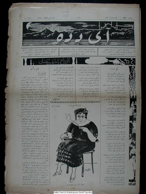 Aydede Gazetesi 25 Mayıs 1922 kapağı