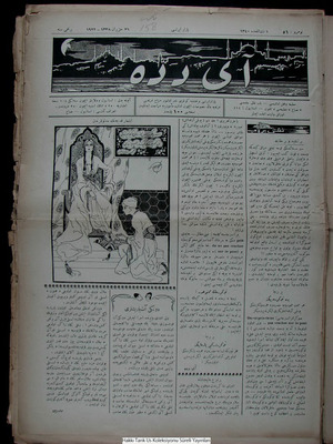 Aydede Gazetesi 25 Haziran 1922 kapağı