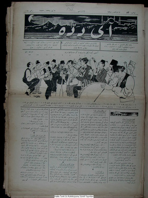Aydede Gazetesi 3 Temmuz 1922 kapağı