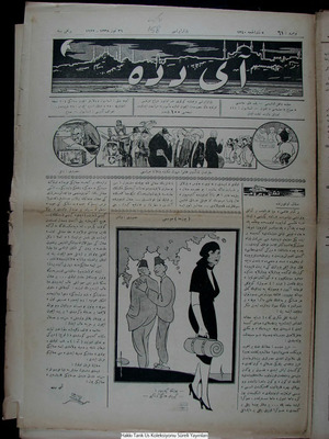 Aydede Gazetesi 31 Temmuz 1922 kapağı