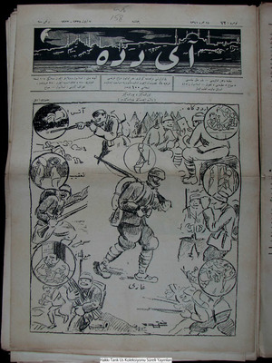 Aydede Gazetesi 7 Eylül 1922 kapağı
