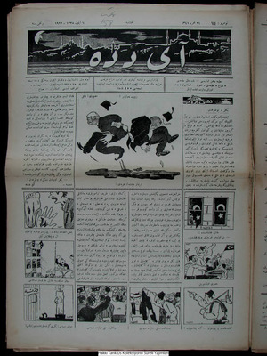 Aydede Gazetesi 14 Eylül 1922 kapağı