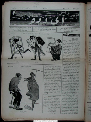 Aydede Gazetesi 18 Eylül 1922 kapağı