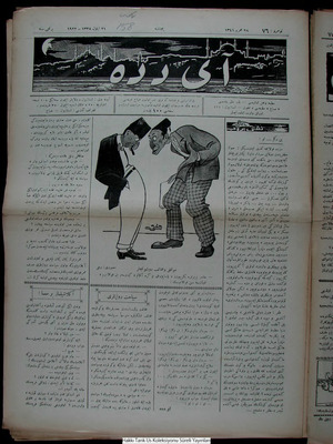 Aydede Gazetesi 21 Eylül 1922 kapağı