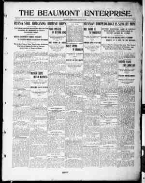 The Beaumont Enterprise Newspaper August 26, 1904 kapağı