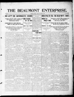 The Beaumont Enterprise Newspaper September 20, 1904 kapağı