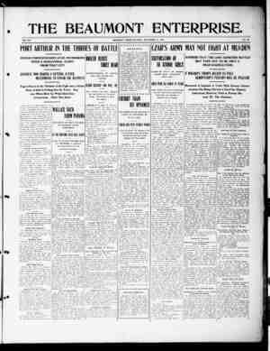 The Beaumont Enterprise Newspaper September 24, 1904 kapağı