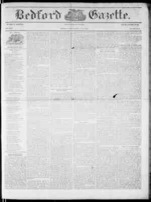 Bedford Gazette sayfa 1