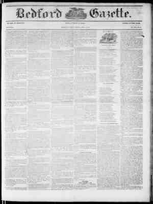 Bedford Gazette sayfa 1