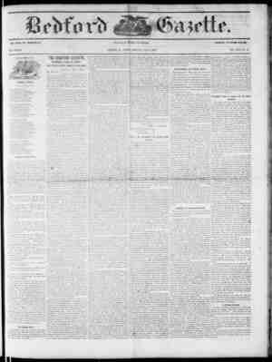 Bedford Gazette Newspaper June 1, 1855 kapağı