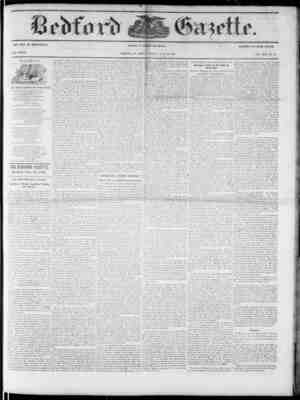 Bedford Gazette Newspaper June 22, 1855 kapağı